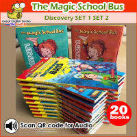 (In Stock) พร้อมส่ง  The Magic School Bus Discovery Set ~ Box1+Box2 รวม 20 books