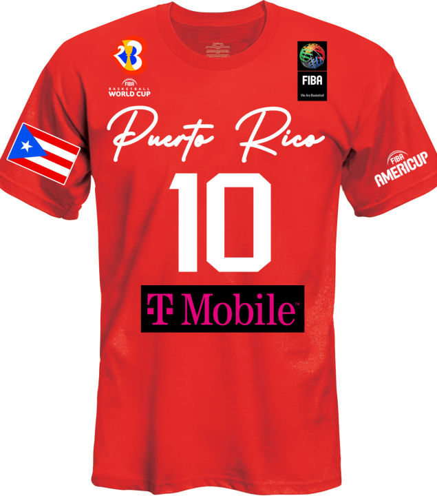 Puerto Rico FIBA Basketball Team Tshirt Lazada PH