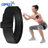 COPOZZ Adjustable Hip Loop Resistance Bands for Legs and Butt Anti Slip Roll Up Workout Elastic Booty Bands Fitness Equipment Exercise Bands