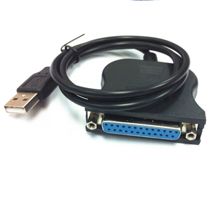 Usb To 25 Pin Db25 Female Ieee 1284 Parallel Printer Lpt Adapter Print Converter Cable Parallel 6497