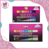 สีไม้ ดินสอสี Master Art แท่งยาว 100 สี / 124 สี