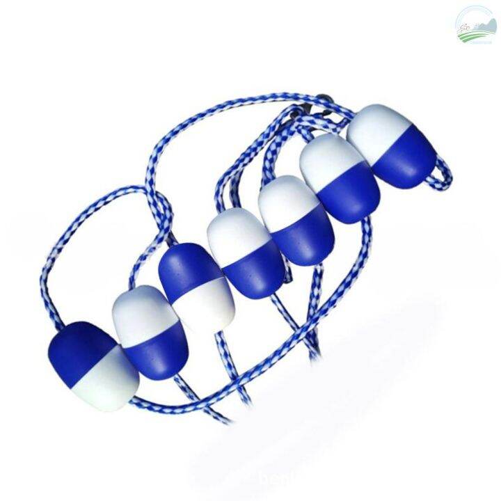Y 5m / 16.4 ft Pool Safety Float Lines Blue and White Divider Rope Pool