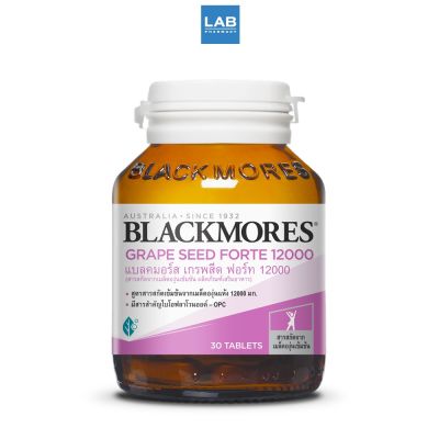 Blackmores Grape Seed Forte 12000 (30 เม็ด)