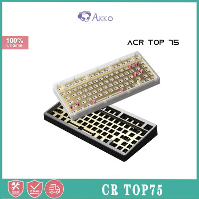 Akko ACR TOP 75 Kit DIY สำหรับไฟ RGB Backlit 5-Pin Hotswap ซ็อกเก็ตคีย์บอร์ดเล่นเกมกลไกรูปแบบ75% แป้นพิมพ์แบร์โบน