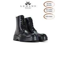 The Breakthrough Chunky COMBAT Boots Lemans - BST độc quyền