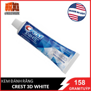 HCM ship 2h Kem đánh răng Crest 3D White 158G