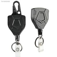 ✸◇☃ Anti-theft Metal Retractable Badge Holder Keychain Outdoor Anti Lost StainlessSteel Rope Camping Telescopic Burglar Chain