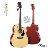 Đàn Guitar Acoustic Rosen G11 G12 G13 G15 - Hãng phân phối chính thức - Bảo trì trọn đời - Ghita Gỗ Vân Sam nguyên tấm