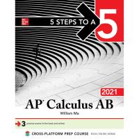 Best seller จาก 5 Steps to a 5 AP Calculus AB 2021 (5 Steps to a 5 Ap Calculus Ab/bc) (Paperback + Pass Code) [Paperback] (ใหม่)พร้อมส่ง