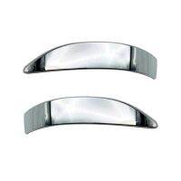 1Pair Chrome Silver Rearview Mirror Strip Cover Trims Sticker Rearview Mirror Trim for Daihatsu Hijet Truck 2021-2022