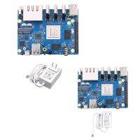 For 5 Plus Development Board 4GB RK3588 64Bit 2.5G M.2 Slot Support 2230 Wi-Fi 6 BT Module