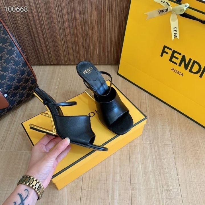 high-quality-original-fendi-high-quality-french-star-the-same-style-super-hot-high-heels-profiled-with-fish-mouth-sandals-fashionable-personality-slippers-outerwear-women-summer-new-style-womens-shoes