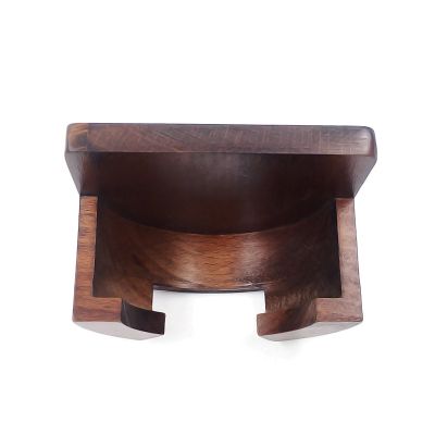 Wall Mount Wooden Coffee Filter Holder Hanger Decoration Wall Mount Storage Rack for 51/53/54/58mm Brackets