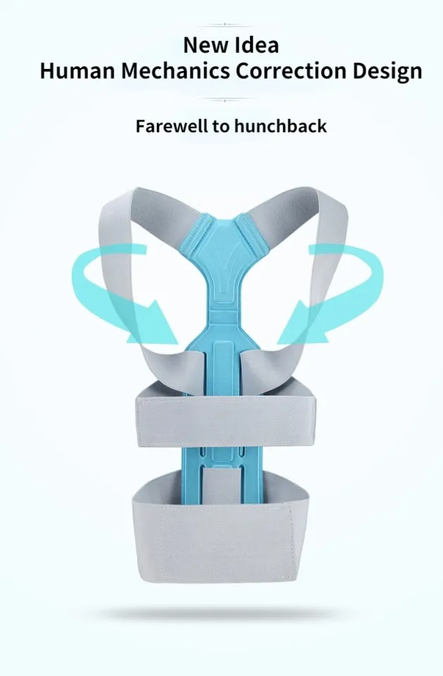 LZ】 Invisible Chest Posture Corrector Scoliosis Back Brace Spine Belt  Shoulder Medical Therapy Support Poor Posture Correction Belt