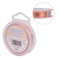 10~60mroll 0.3~1mm thick Long-Lasting Plated Bare Copper Wire Solid Copper Wire for Jewelry Craft Making