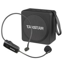 TAKSTAR Portable Wireless Voice Amplifier Rechargeable Voice Amplifier Teachers Mic UHF Wireless Amplifier MP3 FM Radio Recorde Projector Mounts