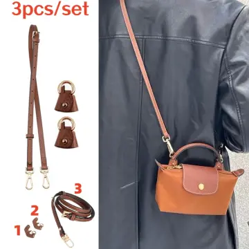 New 3Pcs/Set Bag Strap For Longchamp Mini Bag Free Punching Modification  Transformation Accessories for Mini Bag Shoulder Strap - AliExpress
