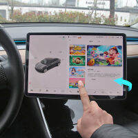 สำหรับ Tesla รุ่น3 Y 2022อุปกรณ์เสริม Central Control Screen 30 ° วงเล็บหมุนรถ GPS นำทางปฐมนิเทศปรับ Mount