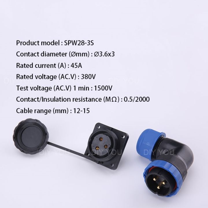 cw-sp28-ip68-elbow-flange-waterproof-connector-2-3-4-5-6-7-9-10-12-14-16-19-22-24-26-pin-electric-plug-socket