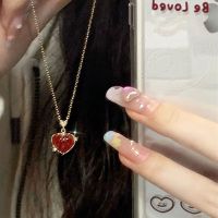 Love Necklace Delicate Korean Jewelry - 2023 New Fashion Design Elegant Pink Love - Aliexpress