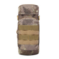 กระเป๋าขวดน้ำ Molle กลางแจ้งสำหรับปีนเขาเดินป่าตั้งแคมป์กระเป๋าใส่กาต้มน้ำ