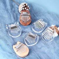 uShuangYangYaFaXin 【READY】Initer Kalimba เครื่องดนตรีเปียโนไม้แบบ 8 คีย์