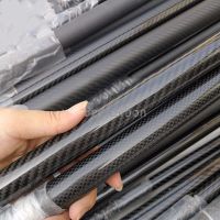 LAITEHM 1pcs 3K carbon fiber tube 12x8.55x1000mm wall thickness 1.725mm high strength hollow carbon tube Length 1000mm Wires Leads Adapters