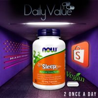 ร้านนี้ส่งของแท้ โบทานิคอล สลีป เบลนด์ / Botanical Sleep Blend w/ GABA &amp; Hops 90 Capsules by NOW FOODS