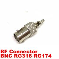 10 pcs RF coaxial 50OHM rg316 rg174 cable open window bnc female connector