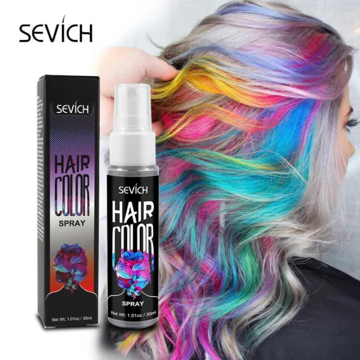 SEVICH Hair Color Spray, Temporary Hair Color Dye, Party Cosplay DIY Hair Color Change, Washable, Highlights Shine Instantly Red | Lazada PH SEVICH Hair Color Spray, Temporary Hair Color Dye, Party Cosplay DIY Hair Color Change, Washable, Highlights Shine Instantly Red | Lazada PH