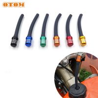 OTOM Motorcycle Gas Fuel Cap One-way Valves Vent Breather Hose Tubes For ATV Quad Dirt Bike Fuel Tank Pipe Universial Accessorie