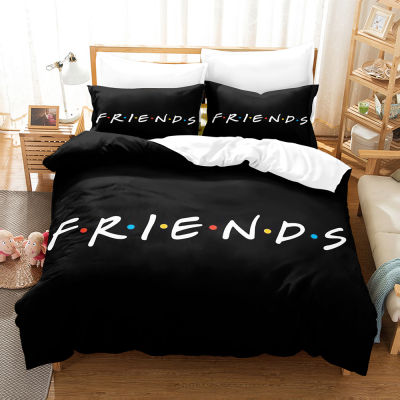 3D printed friends Sets Duvet Cover Set With Pillowcase Twin Full Queen King Bedclothes Bed Linen