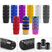 【cw】 95MM Non-Slip Gear Shift Knob Manual Transmission Aluminum Knurled Shifter Lever Fit For Universal Car