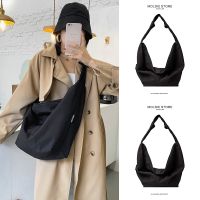 Work and class large-capacity commuting high-end summer tote bag ladies 2023 new cross-body canvas bag 【BYUE】