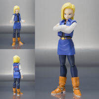 Figma ฟิกม่า Figure Action Dragon Ball Z ดราก้อนบอล แซด android 18 หมายเลข 18 Ver แอ็คชั่น ฟิกเกอร์ Anime อนิเมะ การ์ตูน มังงะ ของขวัญ Gift จากการ์ตูนดังญี่ปุ่น สามารถขยับได้ Doll ตุ๊กตา manga Model โมเดล