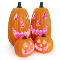 卍 All saints carnival nightpumpkins decorate atmosphere the head props hollow out large blow molding pumpkin furnishing articles