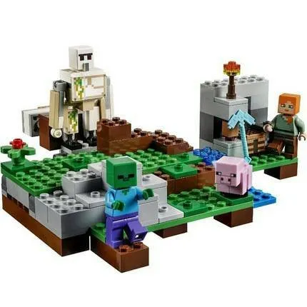 lego minecraft the iron golem