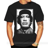 t shirt Gaddafi Libyan Dictator Portrait Men T-shirt cotton tshirt men summer fashion t-shirt euro size