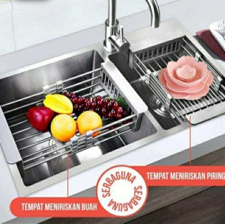 KERANJANG WASTAFEL PENGERING RAK PIRING | Lazada Indonesia