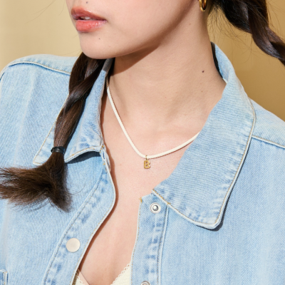 Bemet cord necklace (เฉพาะสร้อยเท่านั้น)