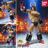 Model โมเดล งานแท้ 100% แมวทอง Bandai S.H.Figuarts จากการ์ตูนเรื่อง Kinnikuman คินนิคุแมน Buffalo Man บัฟฟาโลแมน นักมวยปล้ำ Ver Original from Japan Figma ฟิกม่า Anime ขยับแขน-ขาได้ อนิเมะ การ์ตูน มังงะ Doll ตุ๊กตา manga Figure ฟิกเกอร์