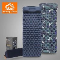 【CW】 Outdoor Inflatable Cushion Camping Moisture-proof Air Bed Car Folding Mattress Hiking