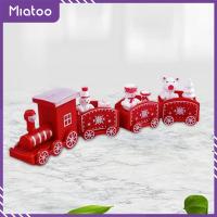 Miatoo งานฝีมือของตกแต่งรถไฟคริสต์มาสสำหรับตกแต่งภายในของขวัญวันเกิด