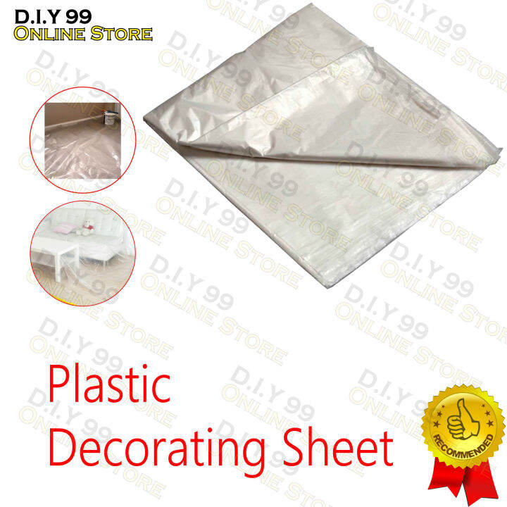 (1PCS) PE SHEET 9 ft X 20 ft Plastic Sheet Cover Multipurposed Floor