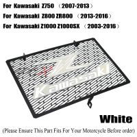 Z750 Z800 ZR800 Z1000 Z1000SX For Kawasaki Motorcycle Accessories Radiator grille guard protection cover White