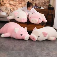 Childrens soft pig plush toys, 40-75cm plush toys, animal soft plush toys, hand warmer, baby pillow blanket, comfortable gifts