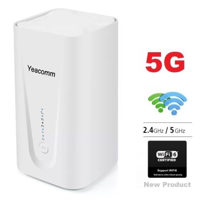 5G CPE Router 2.0Gbps WiFi 6 รองรับ 3CA 5G AIS DTAC TRUE  - Yeacomm
