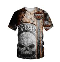 T SHIRT -  HOT Harley-Davidson 3D T-Shirt Unisex,xzx180305  3D T-Shirt All Over Printed 13