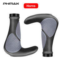 PHMAX แฮนด์จักรยานมือจับจักรยาน MTB โช้คอัพรถจักรยาน,อุปกรณ์เสริมจักรยานที่จับจักรยานถนนกันลื่น