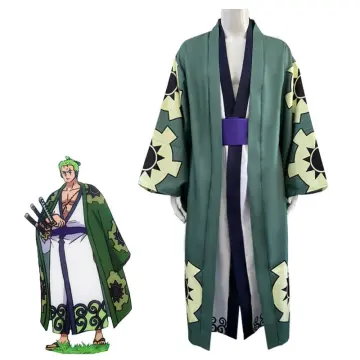 Halloween Costume Carnevale Costume cosplay di one piece di Roronoa Zoro 